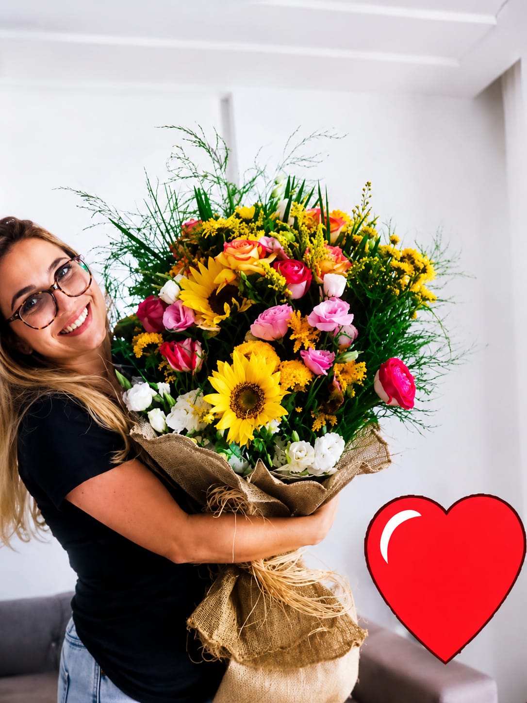 Buquê mix de flores